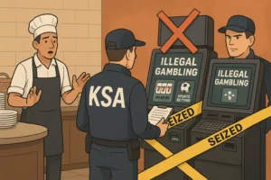 KSA Imposes Penalty on Helmond Caterer for Illegal Gambling Kiosks
