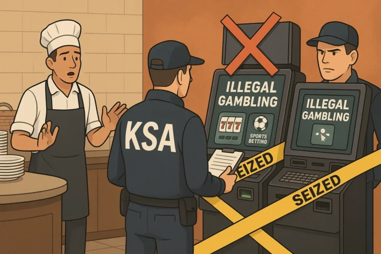 KSA Imposes Penalty on Helmond Caterer for Illegal Gambling Kiosks